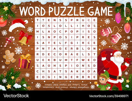 Christmas-Word-Puzzles